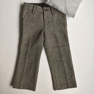 Sold...Janie and Jack Herringbone Wool Pants - 2T